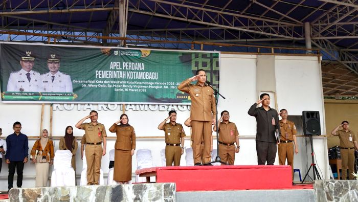 Wali Kota Kotamobagu Pimpin Apel Perdana, Fokus pada Pembangunan dan Kolaborasi