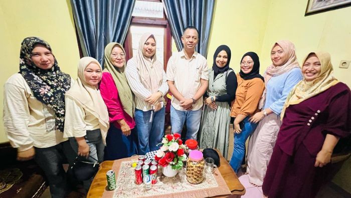 Bupati Oskar Manoppo Hadiri Perayaan Halal Bihalal di Desa Matabulu
