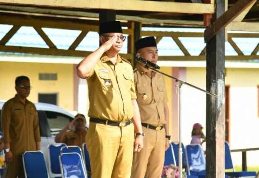 Bupati dan Wabup Boltim Gelar Apel Perdana Usai Idul Fitri dan Nyepi