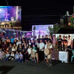 GMIM Sentrum Dame Sukses Gelar Lomba Taman Paskah Antar Kolom Jemaat