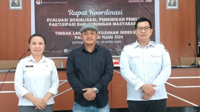 KPU Boltim Hadiri Rakorev Evaluasi Sosialisasi dan Partisipasi Pemilih Pilkada 2024 di Kotamobagu