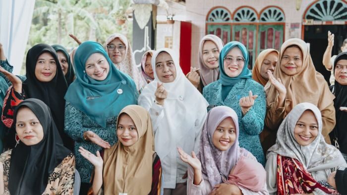 Ketua Pembina Posyandu Batu Bara Terima Kunker Wakil Ketua Posyandu Sumut