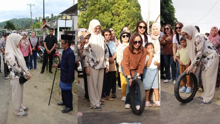 Ketua TP-PKK Boltim Apresiasi Kemeriahan Hari Raya Ketupat di Kecamatan Nuangan