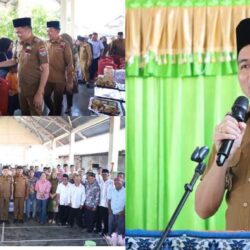 Meriah! Bupati Mitra Ronald Kandoli dan Wabup Fredy Tuda Haidri Lebaran Ketupat di Desa Bentenan