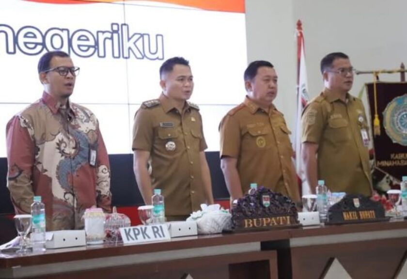 Mitra Jadi Calon Percontohan Kabupaten Antikorupsi, Bupati Ronald Kandoli Sambut Kehadiran KPK