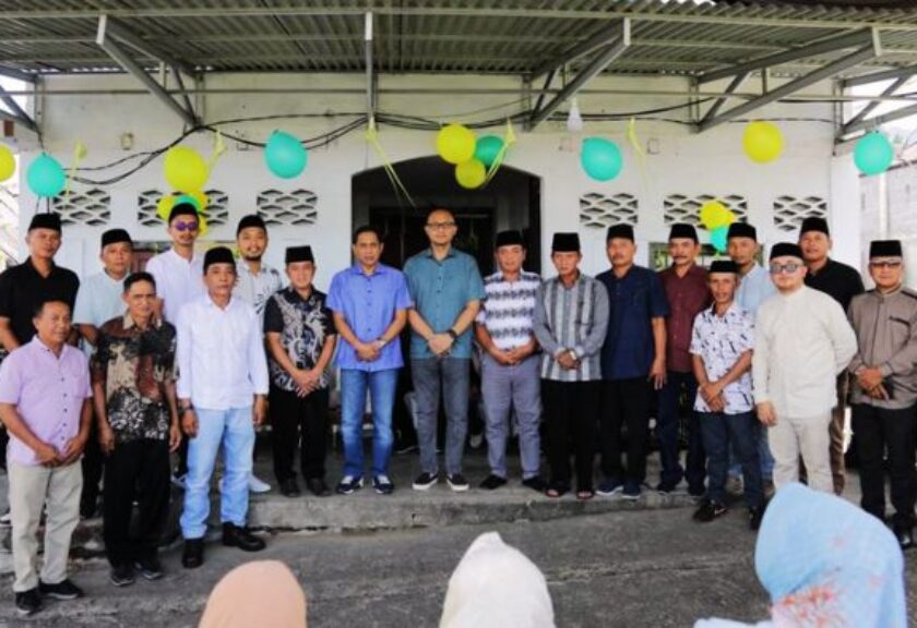Momen Halal Bi Halal di Desa Moyag, Wali Kota Wenny Gaib Sampaikan Pesan Persatuan