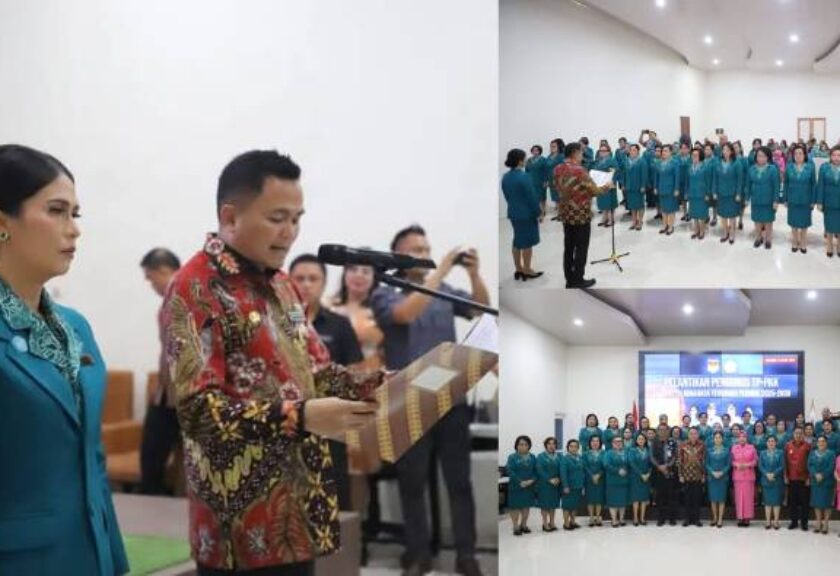 Ronald Kandoli Lantik TP PKK Mitra, Dorong Perempuan Jadi Agen Perubahan