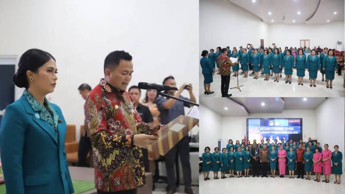 Ronald Kandoli Lantik TP PKK Mitra, Dorong Perempuan Jadi Agen Perubahan
