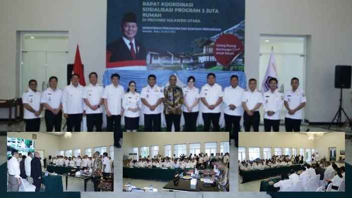 Wakil Bupati Boltim Argo Sumaiku Dukung Penuh Program Tiga Juta Rumah