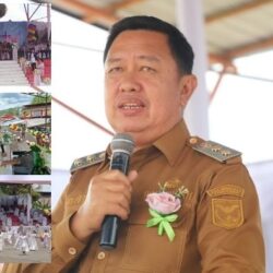 Wakil Bupati Mitra Hadiri Ibadah Paskah Pemuda GPDI se-Sulut di Taman Kota Tombatu