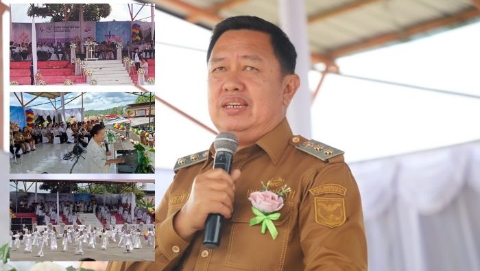Wakil Bupati Mitra Hadiri Ibadah Paskah Pemuda GPDI se-Sulut di Taman Kota Tombatu
