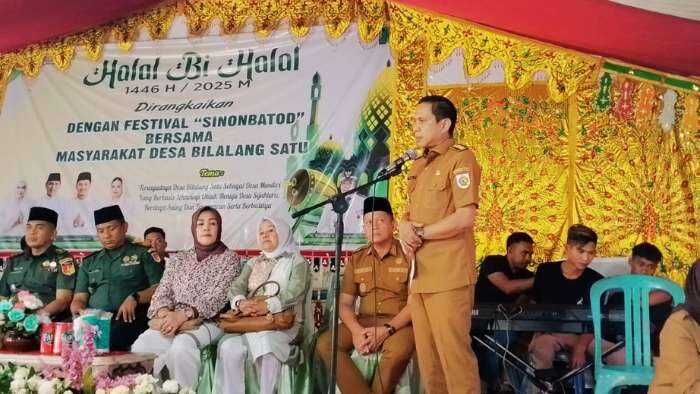 Wali Kota Kotamobagu Hadiri Festival Sinonbatod dan Halal Bihalal Bilalang Satu