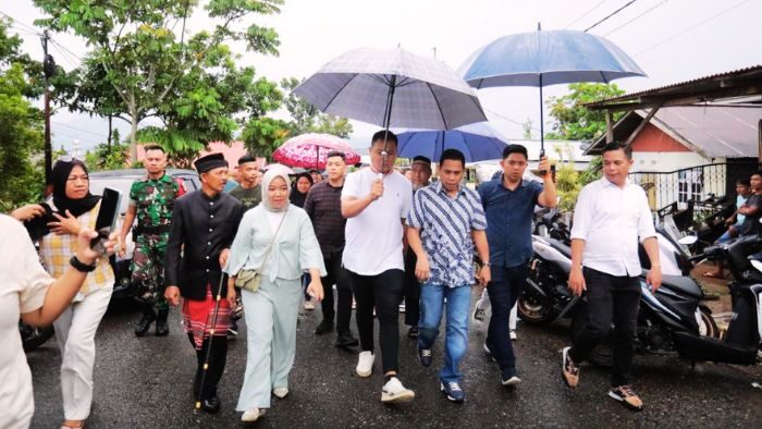 Wali Kota Kotamobagu Hadiri Halal Bihalal Bersama Warga Kotobangon