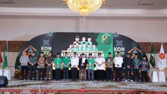 Wali Kota Weny Gaib Resmi Buka Konferwil XIII GP Ansor Sulut