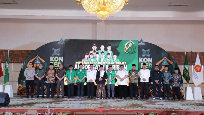 Wali Kota Weny Gaib Resmi Buka Konferwil XIII GP Ansor Sulut