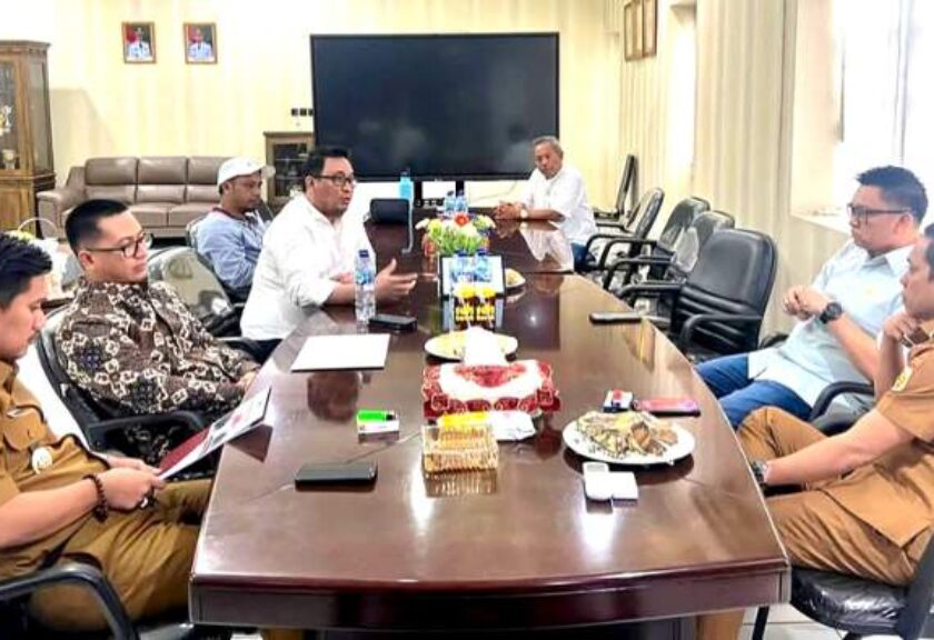Wali Kota Weny Gaib Terima Kunjungan F Corp, Bahas Transformasi Digital