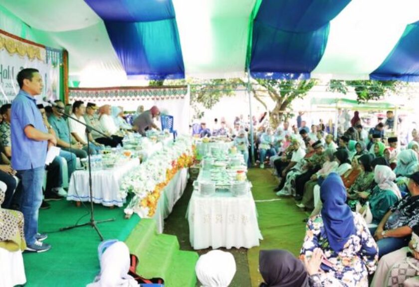 Wali Kota Kotamobagu dan Warga Pontodon Timur Rayakan Halal Bihalal Penuh Keakraban