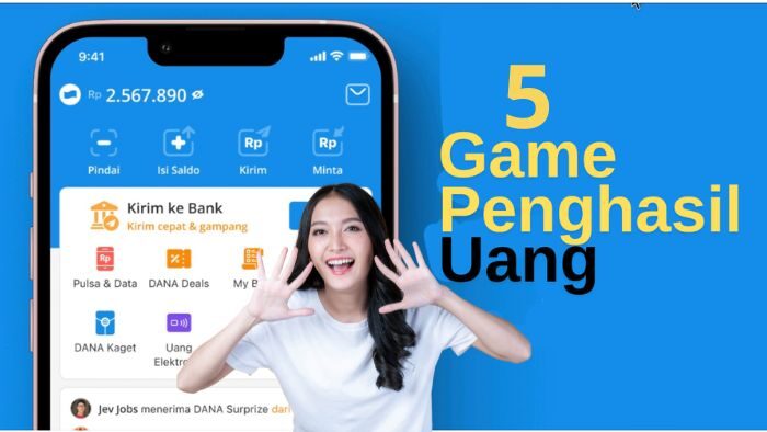 5 Game Penghasil Uang Dana 2025 yang Langsung Cair!