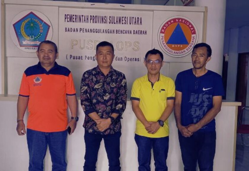 Boltim Dilanda Banjir, Wabup Argo Sumaiku Gerak Cepat Koordinasi ke BPBD Sulut