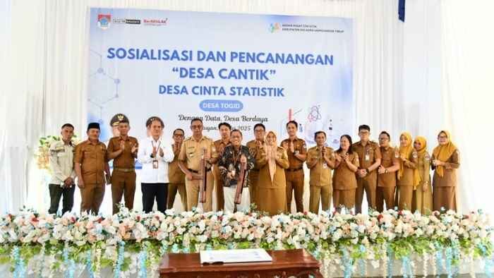 Bupati Boltim Canangkan Program “Desa Cantik” di Desa Togid, Dorong Penguatan Data Statistik di Tingkat Desa