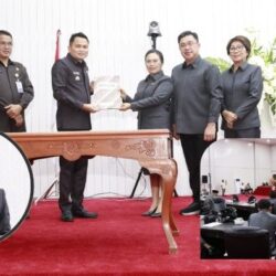 Bupati Mitra Ronald Kandoli Paparkan LKPJ 2024 dalam Rapat Paripurna DPRD