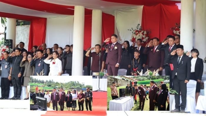 Bupati Ronald Kandoli Launching Aplikasi PELITA RKFT di Momen Hardiknas 2025