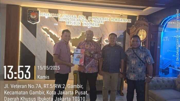 Pemkab Mitra Bergerak Cepat, Minta Dukungan Kemendagri untuk Armada Damkar