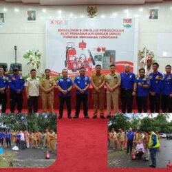 Edukasi Keselamatan Pemkab Mitra dan PT Servvo Gelar Simulasi APAR