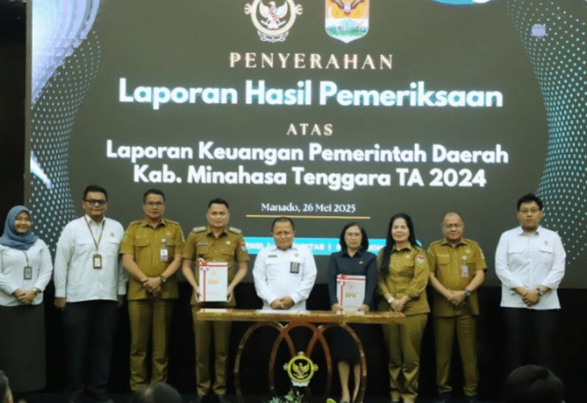 Minahasa Tenggara Raih WTP ke-10, Bukti Konsistensi Tata Kelola Keuangan