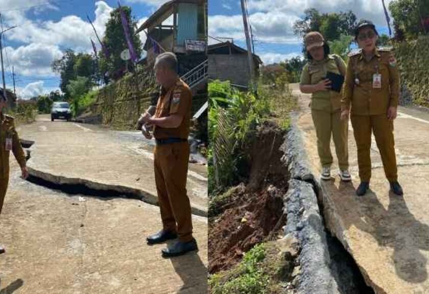 Hujan Deras Picu Tanah Bergerak di Minahasa Tenggara, Puluhan Warga Desa Lowatag Diungsikan