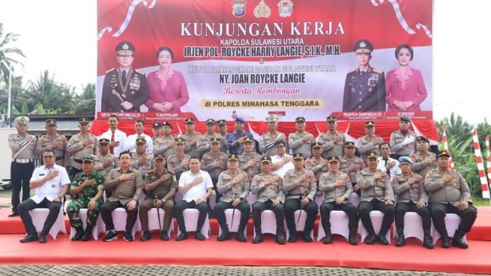Kapolda Sulut Kunjungi Mitra, Tinjau Kesiapan Polres dan Dukung Pemerintah Daerah