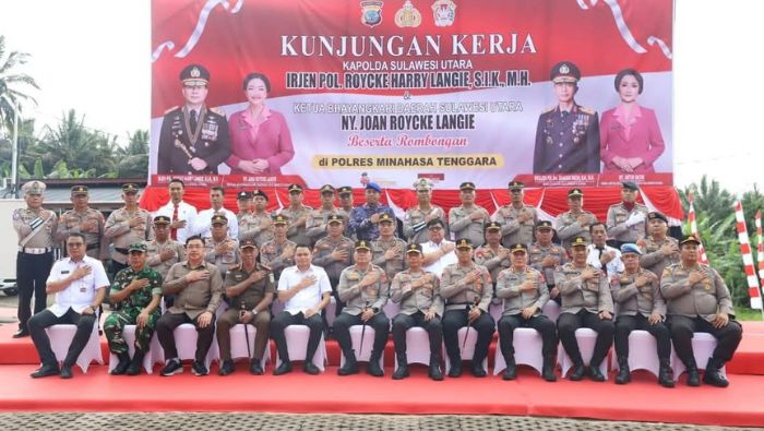 Kapolda Sulut Kunjungi Mitra, Tinjau Kesiapan Polres dan Dukung Pemerintah Daerah
