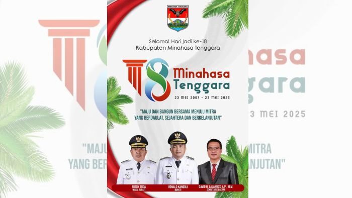 Paripurna HUT ke-18 Mitra, Bupati Ronald Kandoli Paparkan Langkah Strategis Pembangunan Daerah