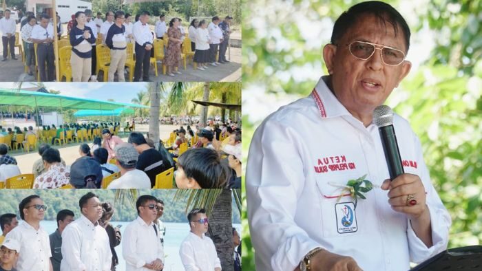 Perayaan Paskah Pelprip GPdI Mitra Penuh Sukacita di Pantai Lakban