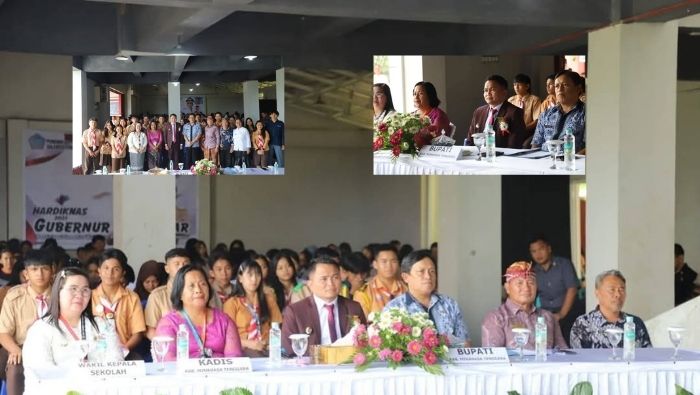 Peringati Hardiknas 2025, Bupati Ronald Kandoli Hadiri Wawasan kebangsaan dan Motivasi Pendidikan Secara Daring