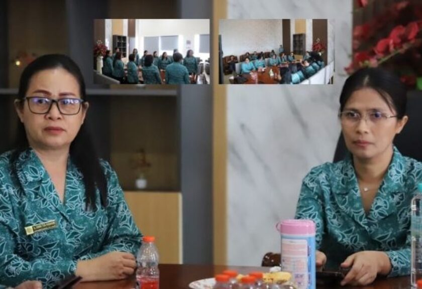 Perkuat Kinerja, TP PKK Mitra Ikuti Orientasi Daring dari Provinsi