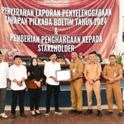 Pilkada Boltim Berjalan Sukses, Bupati Oskar Manoppo Apresiasi Stakeholder