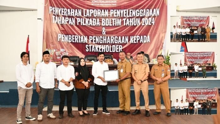 Pilkada Boltim Berjalan Sukses, Bupati Oskar Manoppo Apresiasi KPU dan Stakeholder