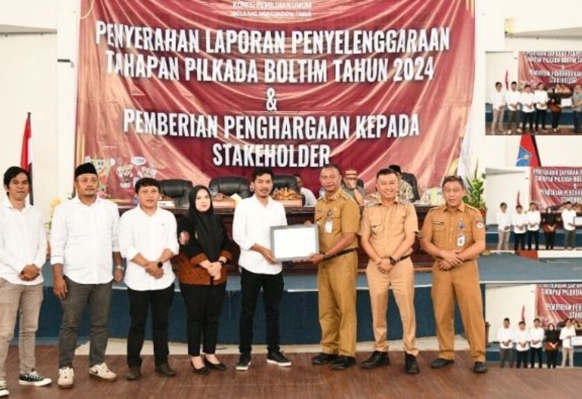Pilkada Boltim Berjalan Sukses, Bupati Oskar Manoppo Apresiasi KPU dan Stakeholder