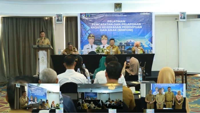 Wabup Argo Sumaiku Buka Pelatihan SIMFONI, Komitmen Tangani Kekerasan Perempuan dan Anak