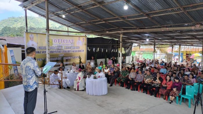 Wabup Boltim Argo Sumaiku Resmikan Gereja Stasi St. Paulus Modayag Paroki Santo Fransiskus Xaverius Guaan