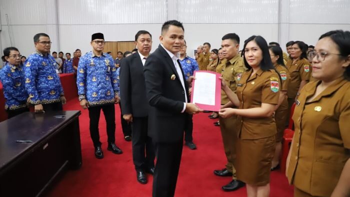 508 PPPK Mitra Terima SK, Bupati Ronald Kandoli Tekankan Loyalitas dan Disiplin