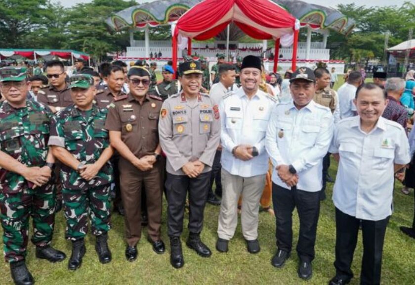 Bupati Batu Bara Hadiri Upacara Penutupan TMMD ke-124 di Kisaran