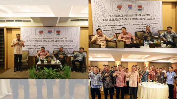Pertemuan Strategis di Manado: Pemkab Mitra, Minsel, Boltim Bahas Wilayah
