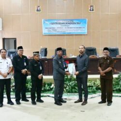 Pemkab Boltim Sampaikan Tiga Ranperda Strategis dalam Rapat Paripurna DPRD