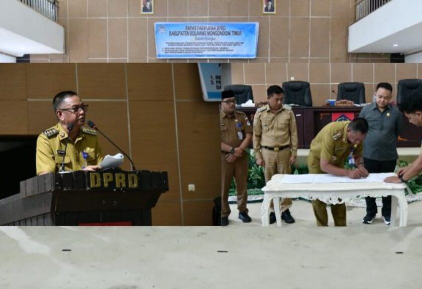 Ranperda Baru Disahkan, Bupati Boltim Optimistis Dorong Kesejahteraan Warga
