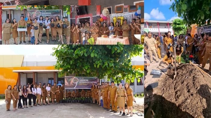SMKN 1 Ratahan Tanam Ribuan Bibit Cabai, Dukung Astacita Presiden Prabowo
