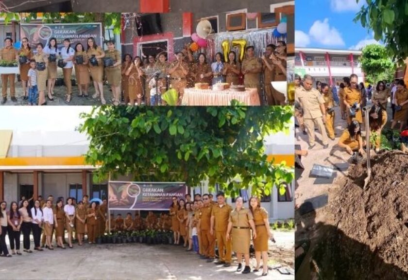 SMKN 1 Ratahan Tanam Ribuan Bibit Cabai, Dukung Astacita Presiden Prabowo