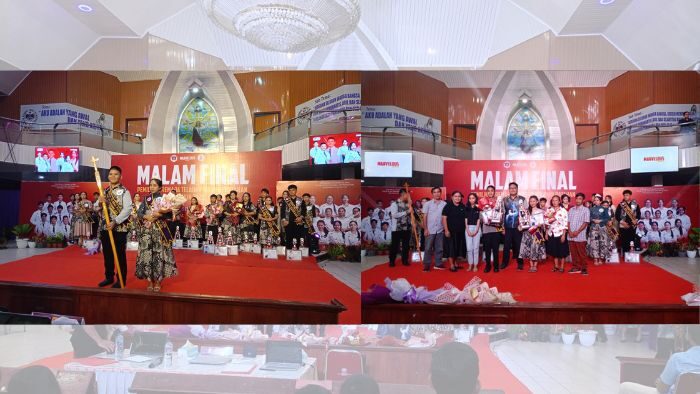 Semarak Malam Grand Final Retel GMIM Wilayah Ratahan 2025, Generasi Muda Tampil Gemilang