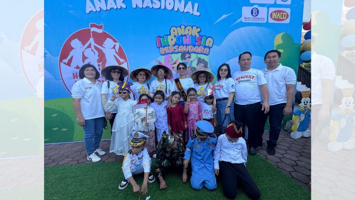Bunda PAUD Mitra Meriahkan HAN Sulut 2025, Beri Hadiah untuk Anak-Anak TK